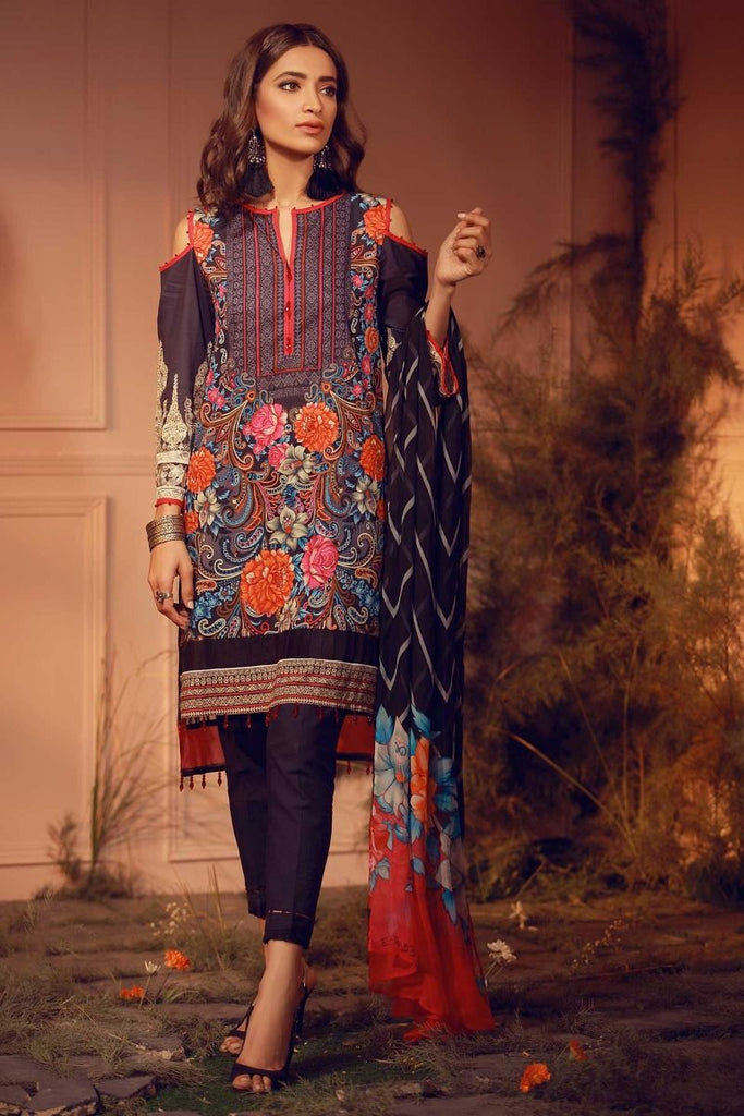 Khaadi Luxury Collection 2018 – E18203 Black