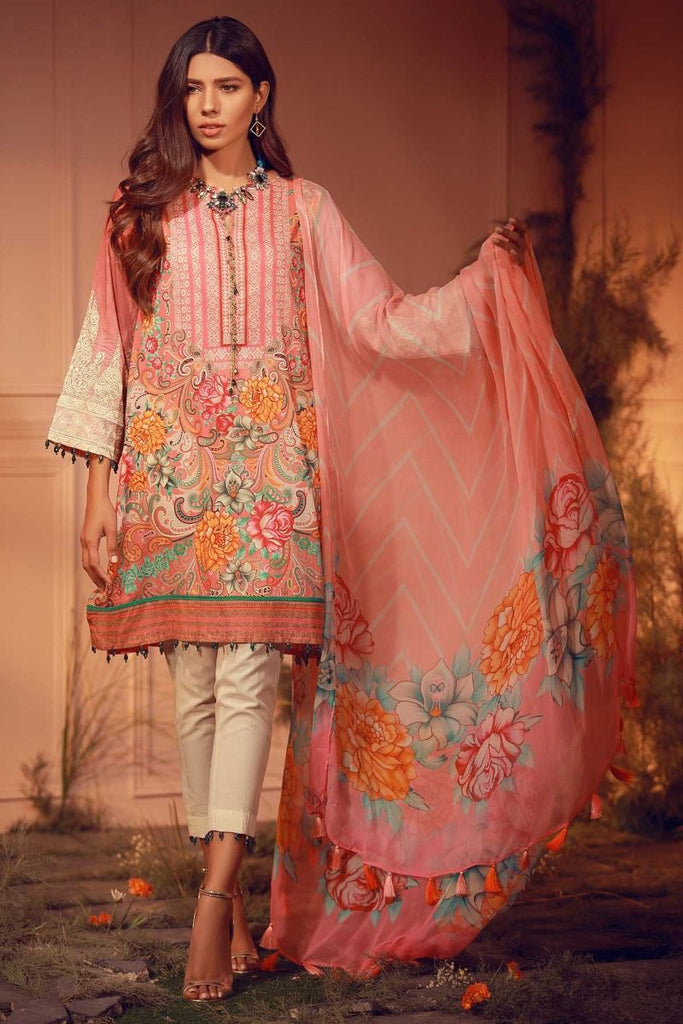 Khaadi Luxury Collection 2018 – E18203 Pink