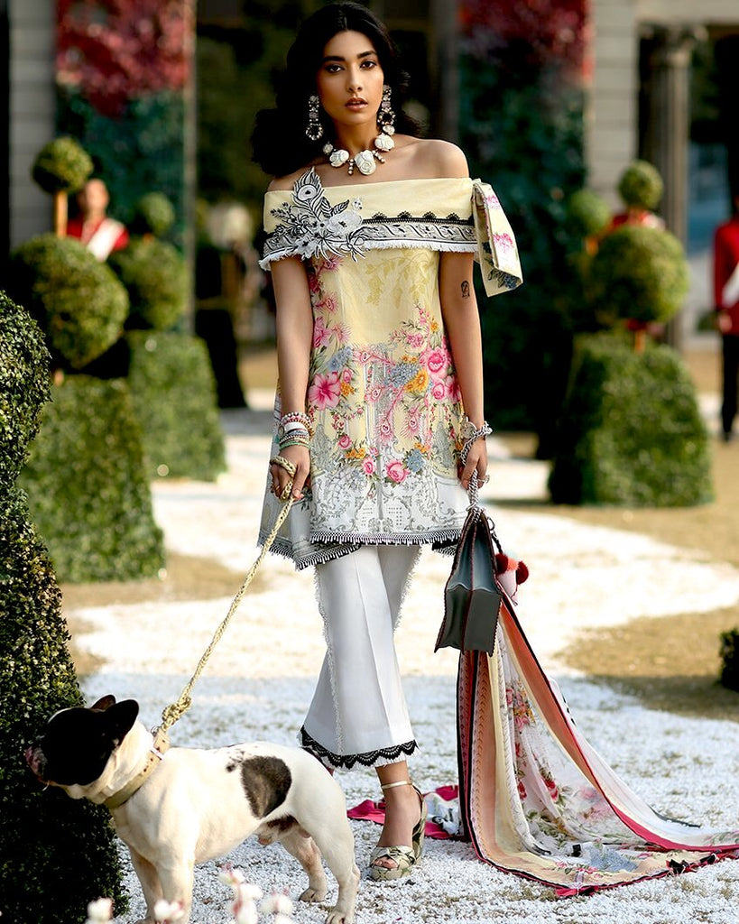 Zaha's Wonderland Spring/Summer Lawn Collection – 01B - Acacia