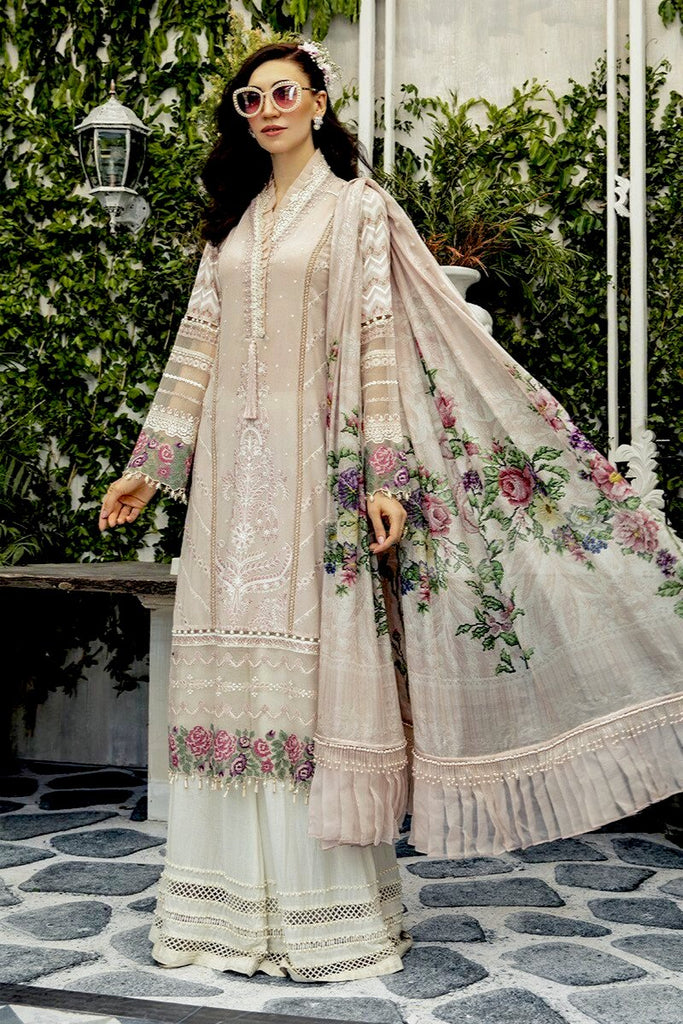 MARIA.B Lawn Eid Collection 2020 – 10 Nude Pink