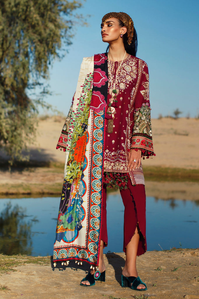 Élan Luxury Lawn Collection 2022 – EL22-09 A (NIMA)
