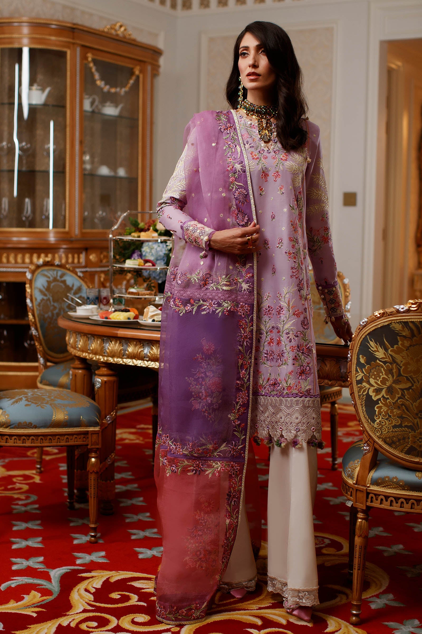 Élan Luxury Lawn Collection 2022 – EL22-11 A (NEZIHA) – YourLibaas