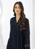 LSM Lakhany – Elegant Black Stitched/Pret Shirt LG -ZH-0067