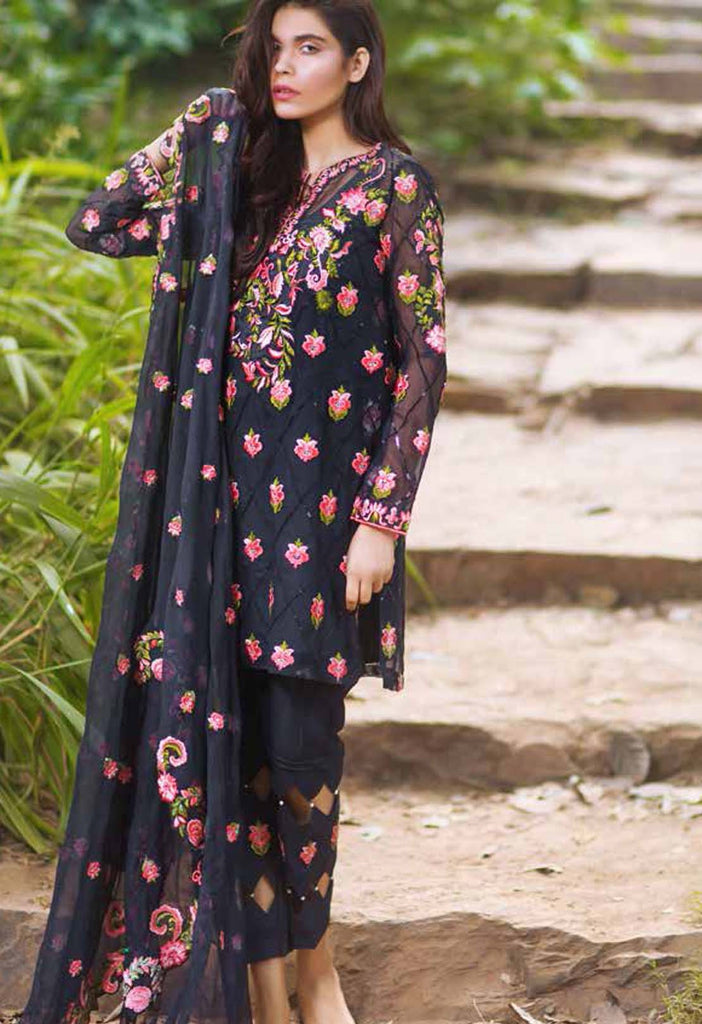 Mina Hasan Embroidered Chiffon Collection - 11 - YourLibaas
 - 1