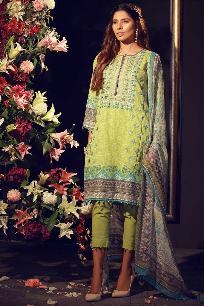 Khaadi Luxury Collection 2018 – F18202 Green