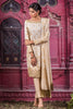 AlKaram Festive Embroidered Jacquard Collection 2018 – FC-03-18 Beige