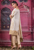 AlKaram Festive Embroidered Jacquard Collection 2018 – FC-03-18 Beige