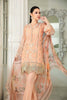 Gul Ahmed Festive Jewelled Collection 2018 – Peach 3 Pc Blended Chiffon FE-100