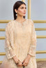 Gul Ahmed Festive Jewelled Collection 2018 – Beige 3 Pc Blended Chiffon FE-106