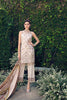 Gul Ahmed Festive Jewelled Collection 2018 – Light Beige 3 Pc Blended Chiffon FE-107