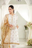 Gul Ahmed Festive Jewelled Collection – Off White 3 Pc Embroidered FE-123