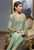 Gul Ahmed Festive Jewelled Collection 2018 – Green 3 Pc Embroidered FE-130