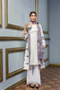 Gul Ahmed Festive Jewelled Collection 2018 – Off White 3 Pc Blended Chiffon FE-133