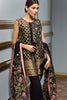 Gul Ahmed Festive Jewelled Collection 2018 – Black 3 Pc Embroidered FE-134
