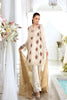 Gul Ahmed Festive Jewelled Collection 2018 – Off White 3 Pc Embroidered FE-155