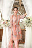 Gul Ahmed Festive Jewelled Collection 2018 – Peach 3 Pc Blended Chiffon FE-72