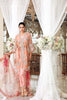 Gul Ahmed Festive Jewelled Collection 2018 – Peach 3 Pc Blended Chiffon FE-72