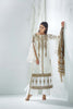 Gul Ahmed Festive Jewelled Collection 2018 – White 3 Pc Blended Chiffon FE-89