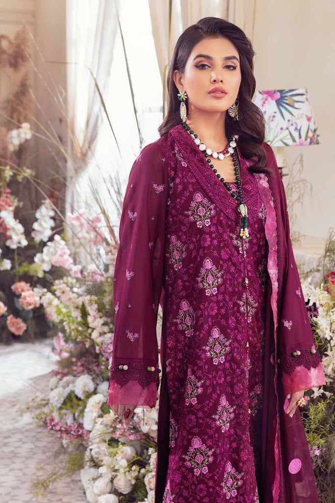 Gul Ahmed Embroidered Swiss Voile Suits Unstitched 3 Piece GA24PS LSV 42007 - Summer Collection