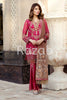 Razab Luxury Chiffon Collection 2019 – THR 1107 CERISE GOLD
