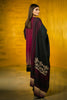 AlKaram Winter Collection 2019 – 3 Piece Embroidered Khaddar Suit with Khaddar Dupatta – FW-01-19-Maroon