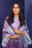 AlKaram Winter Collection – Three Piece Embroidered Karandi Suit With Printed Karandi Dupatta – FW-07-20-Purple