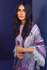 AlKaram Winter Collection – Three Piece Embroidered Karandi Suit With Printed Karandi Dupatta – FW-07-20-Purple