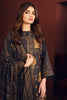 AlKaram Winter Collection – Three Piece Printed Karandi Suit With Printed Karandi Dupatta – FW-08-20-Black
