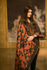 AlKaram Winter Collection 2019 – 3 Piece Embroidered Khaddar Suit with Khaddar Dupatta – FW-1.1-19-Brown