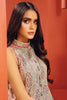 AlKaram Winter Collection – Three Piece Embroidered Cotail Suit With Printed Cotail Viscose Dupatta – FW-1.1-20-Beige
