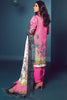 AlKaram Winter Collection – Three Piece Printed Cotail Suit With Printed Cotail Viscose Dupatta – FW-10-20-Pink