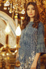 AlKaram Winter Collection 2019 – 3 Piece Embroidered Plain Viscose Suit with Plain Viscose Dupatta – FW-10.1-19-Blue