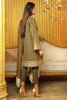 AlKaram Winter Collection 2019 – 3 Piece Embroidered Khaddar Suit with Printed Shawl – FW-14.1-19-Green