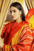 AlKaram Winter Collection 2019 – 3 Piece Printed Khaddar Suit with Printed Shawl – FW-15.1-19-Orange