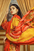 AlKaram Winter Collection 2019 – 3 Piece Printed Khaddar Suit with Printed Shawl – FW-15.1-19-Orange
