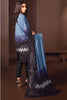 AlKaram Winter Collection – Three Piece Printed Khaddar Suit With Printed Khaddar Dupatta – FW-15.1-20-Blue