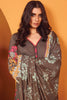 AlKaram Winter Collection – Three Piece Printed Cotail Suit With Printed Cotail Viscose Dupatta – FW-2.1-20-Grey