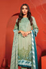 AlKaram Winter Collection – Three Piece Embroidered Karandi Suit With Printed Karandi Dupatta – FW-20.1-20-Green