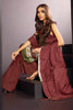 AlKaram Winter Collection – Three Piece Embroidered Karandi Suit With Printed Karandi Dupatta – FW-20.1-20-Red