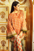 AlKaram Winter Collection 2019 – 3 Piece Printed Cotail Viscose Suit with Cotail Viscose Dupatta – FW-23.1-19-Orange