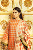 AlKaram Winter Collection 2019 – 3 Piece Printed Cotail Viscose Suit with Cotail Viscose Dupatta – FW-23.1-19-Orange