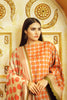 AlKaram Winter Collection 2019 – 3 Piece Printed Cotail Viscose Suit with Cotail Viscose Dupatta – FW-23.1-19-Orange