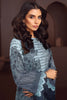 AlKaram Winter Collection – Two Piece Printed Karandi Suit With Dyed Karandi Trouser – FW-24.1-20-Blue