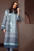 AlKaram Winter Collection – Two Piece Printed Karandi Suit With Dyed Karandi Trouser – FW-24.1-20-Blue