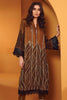 AlKaram Winter Collection – Two Piece Printed Cotail Suit With Dyed Cotail Viscose Trouser – FW-25.1-20-Brown