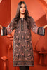 AlKaram Winter Collection – One Piece Embroidered Khadar shirt – FW-28.1-20-Black