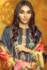 AlKaram Winter Collection 2019 – 3 Piece Printed Cotton Satin Suit with Fancy Dupatta – FW-29-19-Blue
