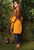 AlKaram Winter Collection – Two Piece Embroidered Khaadar Suit With Dyed Khaddar Trouser – FW-34-20-Chrome Yellow