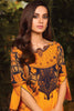 AlKaram Winter Collection – Two Piece Embroidered Khaadar Suit With Dyed Khaddar Trouser – FW-34-20-Chrome Yellow