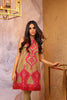 AlKaram Winter Collection 2019 – 2 Piece Printed Khaddar Suit with Khaddar Trouser – FW-35-19-Olive